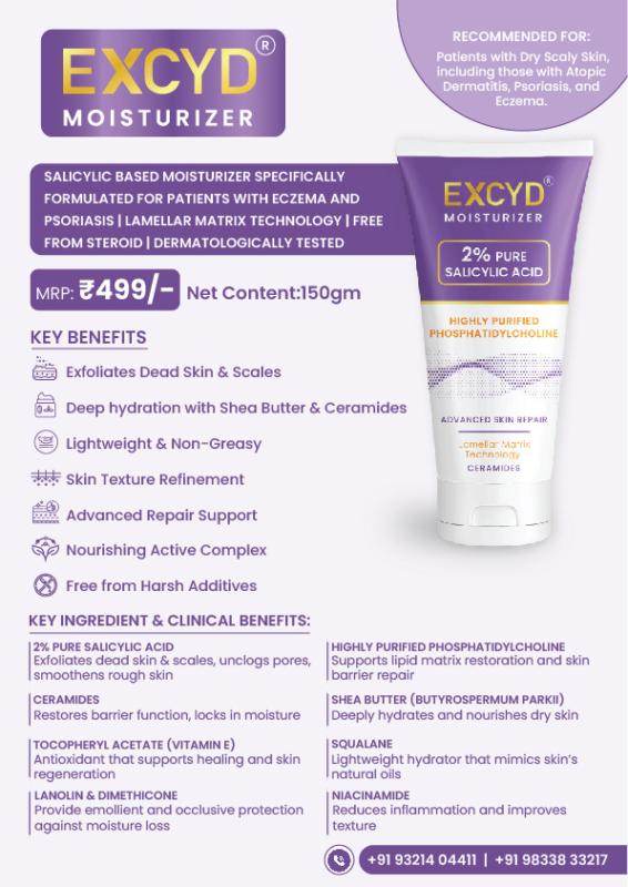 EXCYD® Moisturizer – 2% Pure Salicylic Acid